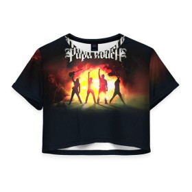 Женская футболка 3D укороченная с принтом Paparoach 6 в городе Новоалтайск, 100% полиэстер | круглая горловина, длина футболки до линии талии, рукава с отворотами | papa | papa roach | roach | альтернативный | группа | джекоби шэддикс | джерри хортон | метал | ню | нюметал | палермо | папа | папароач | папароч | роач | рок | роч | рэп | хард | хардрок | эсперанс