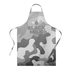Фартук 3D с принтом Black Milk Серый Камуфляж в городе Новоалтайск, 100% полиэстер | общий размер — 65 х 85 см, ширина нагрудника — 26 см, горловина — 53 см, длина завязок — 54 см, общий обхват в поясе — 173 см. Принт на завязках и на горловине наносится с двух сторон, на основной части фартука — только с внешней стороны | black milk | camo | camouflage | gray | pattern | камо | кмуфляж | серый | узор | черное молоко