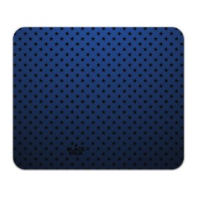 Коврик прямоугольный с принтом Black Milk Blue Stars в городе Новоалтайск, натуральный каучук | размер 230 х 185 мм; запечатка лицевой стороны | blue | star | stars | звёздная | звезды | синие звезды