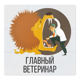 Магнитный плакат 3Х3 с принтом Ветеринар в городе Новоалтайск, Полимерный материал с магнитным слоем | 9 деталей размером 9*9 см | 