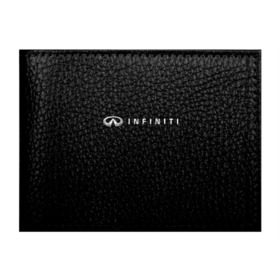 Обложка для студенческого билета с принтом Infiniti в городе Новоалтайск, натуральная кожа | Размер: 11*8 см; Печать на всей внешней стороне | Тематика изображения на принте: авто | инфинити | марка | машина