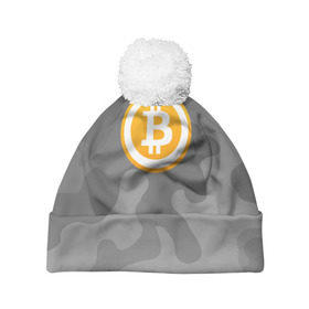 Шапка 3D c помпоном с принтом Black Milk Bitcoin - Биткоин в городе Новоалтайск, 100% полиэстер | универсальный размер, печать по всей поверхности изделия | Тематика изображения на принте: bitcoin | black milk | ethereum | etherium | litecoin | биткоин | крипта | крипто | криптовалюта | лайткоин | майнер | майнинг | эфир