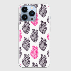 Чехол для iPhone 13 Pro с принтом Сердца 1 в городе Новоалтайск,  |  | doctor | врач | доктор | медик | медицина | орган | органы | сердца | сердце