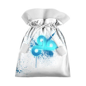 Подарочный 3D мешок с принтом cs:go - Cloud9 (White collection) в городе Новоалтайск, 100% полиэстер | Размер: 29*39 см | Тематика изображения на принте: 0x000000123 | cloud9 | cs go | white | кс го