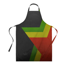 Фартук 3D с принтом Black Milk Black Rasta Star в городе Новоалтайск, 100% полиэстер | общий размер — 65 х 85 см, ширина нагрудника — 26 см, горловина — 53 см, длина завязок — 54 см, общий обхват в поясе — 173 см. Принт на завязках и на горловине наносится с двух сторон, на основной части фартука — только с внешней стороны | 420 | black milk | bob marley | buds | color | jamaica | rasta | rastaman | snoop dogg | star | tricolor | боб марли | бошки | раста | триколор