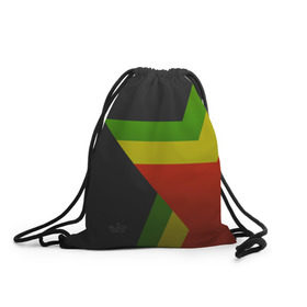 Рюкзак-мешок 3D с принтом Black Milk Black Rasta Star в городе Новоалтайск, 100% полиэстер | плотность ткани — 200 г/м2, размер — 35 х 45 см; лямки — толстые шнурки, застежка на шнуровке, без карманов и подкладки | Тематика изображения на принте: 420 | black milk | bob marley | buds | color | jamaica | rasta | rastaman | snoop dogg | star | tricolor | боб марли | бошки | раста | триколор