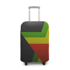 Чехол для чемодана 3D с принтом Black Milk Black Rasta Star в городе Новоалтайск, 86% полиэфир, 14% спандекс | двустороннее нанесение принта, прорези для ручек и колес | 420 | black milk | bob marley | buds | color | jamaica | rasta | rastaman | snoop dogg | star | tricolor | боб марли | бошки | раста | триколор