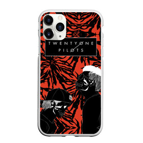 Чехол для iPhone 11 Pro Max матовый с принтом Twenty One Pilots в городе Новоалтайск, Силикон |  | Тематика изображения на принте: josh dun | rock | t.o.p. | top | twenty one pilots | tyler joseph | джош дан | рок | тайлер джозеф