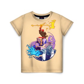 Детская футболка 3D с принтом Destiny в городе Новоалтайск, 100% гипоаллергенный полиэфир | прямой крой, круглый вырез горловины, длина до линии бедер, чуть спущенное плечо, ткань немного тянется | Тематика изображения на принте: 