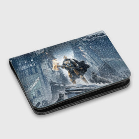 Картхолдер с принтом с принтом Rise of Iron в городе Новоалтайск, натуральная матовая кожа | размер 7,3 х 10 см; кардхолдер имеет 4 кармана для карт; | destiny | destiny 2 | дестени | космос