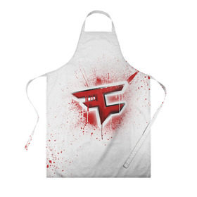 Фартук 3D с принтом cs:go - FaZe clan (White collection) в городе Новоалтайск, 100% полиэстер | общий размер — 65 х 85 см, ширина нагрудника — 26 см, горловина — 53 см, длина завязок — 54 см, общий обхват в поясе — 173 см. Принт на завязках и на горловине наносится с двух сторон, на основной части фартука — только с внешней стороны | cs go | faze | white | кс го | фейз