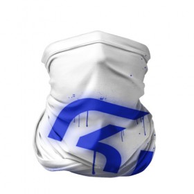 Бандана-труба 3D с принтом cs:go - SK Gaming (White collection) в городе Новоалтайск, 100% полиэстер, ткань с особыми свойствами — Activecool | плотность 150‒180 г/м2; хорошо тянется, но сохраняет форму | 0x000000123 | cs go | sk | white | кс го