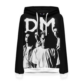 Женская толстовка 3D с принтом Depeche mode в городе Новоалтайск, 100% полиэстер  | двухслойный капюшон со шнурком для регулировки, мягкие манжеты на рукавах и по низу толстовки, спереди карман-кенгуру с мягким внутренним слоем. | альтернативный рок | вестник моды | винс кларк | депеш мод | депешмод | дэйв гаан | индастриал рок | мартин гор | синти поп | электроник рок | энди флетчер