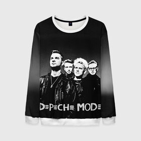 Мужской свитшот 3D с принтом Depeche mode в городе Новоалтайск, 100% полиэстер с мягким внутренним слоем | круглый вырез горловины, мягкая резинка на манжетах и поясе, свободная посадка по фигуре | альтернативный рок | вестник моды | винс кларк | депеш мод | депешмод | дэйв гаан | индастриал рок | мартин гор | синти поп | электроник рок | энди флетчер
