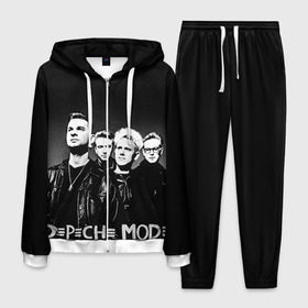 Мужской костюм 3D с принтом Depeche mode в городе Новоалтайск, 100% полиэстер | Манжеты и пояс оформлены тканевой резинкой, двухслойный капюшон со шнурком для регулировки, карманы спереди | альтернативный рок | вестник моды | винс кларк | депеш мод | депешмод | дэйв гаан | индастриал рок | мартин гор | синти поп | электроник рок | энди флетчер