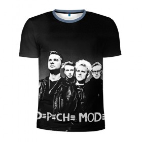 Мужская футболка 3D спортивная с принтом Depeche mode в городе Новоалтайск, 100% полиэстер с улучшенными характеристиками | приталенный силуэт, круглая горловина, широкие плечи, сужается к линии бедра | альтернативный рок | вестник моды | винс кларк | депеш мод | депешмод | дэйв гаан | индастриал рок | мартин гор | синти поп | электроник рок | энди флетчер