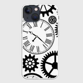 Чехол для iPhone 13 mini с принтом Время не ждет в городе Новоалтайск,  |  | Тематика изображения на принте: время | часы