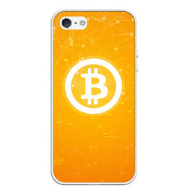 Чехол для iPhone 5/5S матовый с принтом Bitcoin - Биткоин в городе Новоалтайск, Силикон | Область печати: задняя сторона чехла, без боковых панелей | Тематика изображения на принте: bitcoin | ethereum | litecoin | биткоин | интернет | крипта | криптовалюта | лайткоин | майнинг | технологии | эфир