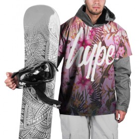 Накидка на куртку 3D с принтом Hype Flowers в городе Новоалтайск, 100% полиэстер |  | fashion | glamour | hawaii | hype | style | tropic | вечеринка | гаваи | гламур | джунгли | клуб | мода | немножечко | пальмы | пафос | стиль | тренд | тропики | хайп | хайпанем | цветок | цветы