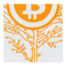 Магнитный плакат 3Х3 с принтом Bitcoin Tree - Дерево Биткоин в городе Новоалтайск, Полимерный материал с магнитным слоем | 9 деталей размером 9*9 см | bitcoin | blockchain | tree | биткоин | блокчейн | валюта | деньги | дерево | крипто | криптовалюта | майнинг | технологии