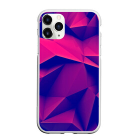 Чехол для iPhone 11 Pro Max матовый с принтом Violet polygon в городе Новоалтайск, Силикон |  | Тематика изображения на принте: 3d | abstraction | абстракция | геометрия | грани | линии | полигоны | розовый | сочетания | текстура | треугольники | фиолетовый