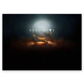 Поздравительная открытка с принтом Destiny 2 в городе Новоалтайск, 100% бумага | плотность бумаги 280 г/м2, матовая, на обратной стороне линовка и место для марки
 | Тематика изображения на принте: destiny | destiny 2 | space | дестени | космос