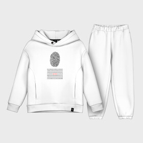 Детский костюм хлопок Oversize с принтом Hacked в городе Новоалтайск,  |  | code | developer | hacker | взлом | кодер | отпечаток | прогер | программирование | хакер