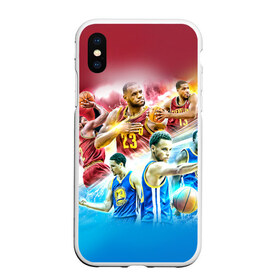 Чехол для iPhone XS Max матовый с принтом Golden State Warriors 7 в городе Новоалтайск, Силикон | Область печати: задняя сторона чехла, без боковых панелей | draymond green | golden state warriors | klay thompson | nba | stephen curry | голден стэйт уорриорз | дрэймонд грин | клей томпсон | стефен карри