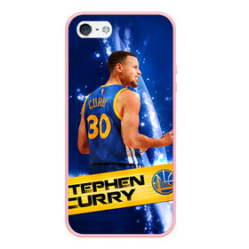 Чехол для iPhone 5/5S матовый с принтом Golden State Warriors 8 в городе Новоалтайск, Силикон | Область печати: задняя сторона чехла, без боковых панелей | Тематика изображения на принте: golden state warriors | nba | stephen curry | голден стэйт уорриорз | стефен карри