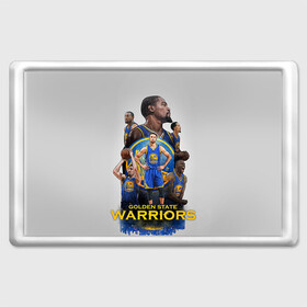 Магнит 45*70 с принтом Golden State Warriors 9 в городе Новоалтайск, Пластик | Размер: 78*52 мм; Размер печати: 70*45 | draymond green | golden state warriors | klay thompson | nba | stephen curry | голден стэйт уорриорз | дрэймонд грин | клей томпсон | стефен карри
