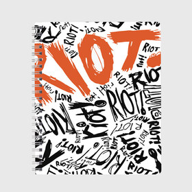 Тетрадь с принтом Paramore 1 в городе Новоалтайск, 100% бумага | 48 листов, плотность листов — 60 г/м2, плотность картонной обложки — 250 г/м2. Листы скреплены сбоку удобной пружинной спиралью. Уголки страниц и обложки скругленные. Цвет линий — светло-серый
 | hayley williams | paramore | парамор | хейли уильямс