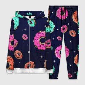 Женский костюм 3D с принтом Black Milk Космические Пончики в городе Новоалтайск,  |  | black milk | donut | donuts | space | the simpsons | trend | глазурь | дизайн | еда | звезда | звёзды | космос | мода | пончик | симпсоны | симсоны | сладкий | стиль | тренд | узор