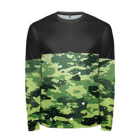 Мужской лонгслив 3D с принтом Black Milk Camo Black Snow в городе Новоалтайск, 100% полиэстер | длинные рукава, круглый вырез горловины, полуприлегающий силуэт | Тематика изображения на принте: black | black milk | camo | camouflage | pattern | snow | вечеринка | диджей | дизайн | камо | камуфляж | клуб | милитари | мода | снег | стиль | текстура | тренд | узор | хаки | хипстер | черный