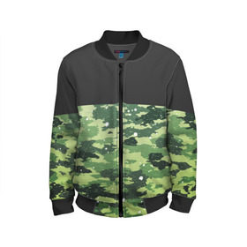 Детский бомбер 3D с принтом Black Milk Camo Black Snow в городе Новоалтайск, 100% полиэстер | застегивается на молнию, по бокам два кармана без застежек, мягкие манжеты, по низу бомбера и на воротнике — эластичная резинка | Тематика изображения на принте: black | black milk | camo | camouflage | pattern | snow | вечеринка | диджей | дизайн | камо | камуфляж | клуб | милитари | мода | снег | стиль | текстура | тренд | узор | хаки | хипстер | черный