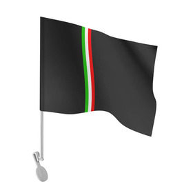 Флаг для автомобиля с принтом Black Milk Italiano в городе Новоалтайск, 100% полиэстер | Размер: 30*21 см | flag | italian | италия | итальянский | страна | страны | триколор | флаг