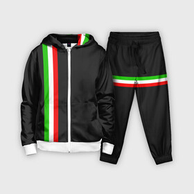 Детский костюм 3D с принтом Black Milk Italiano в городе Новоалтайск,  |  | flag | italian | италия | итальянский | страна | страны | триколор | флаг