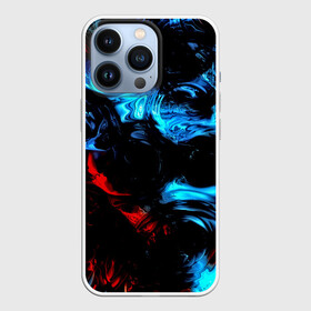 Чехол для iPhone 13 Pro с принтом Жидкие краски в городе Новоалтайск,  |  | Тематика изображения на принте: 3d | абстракция | волны | другие | жидкие краски | краска | линии | оптические | полосы | прикольные | разводы | узоры | фрактал | цветные | яркие