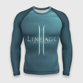 Мужской рашгард 3D с принтом LineAge II в городе Новоалтайск,  |  | l2 | la 2 | lineage | lineage 2 | lineage ii | линейка