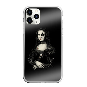 Чехол для iPhone 11 Pro матовый с принтом Мона Лиза Kiss в городе Новоалтайск, Силикон |  | Тематика изображения на принте: джин симмонс | картина | пол стэнли | эйс фрейли