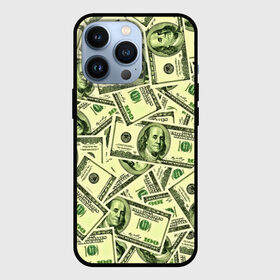 Чехол для iPhone 13 Pro с принтом Benjamin Franklin в городе Новоалтайск,  |  | Тематика изображения на принте: 3d | benjamin franklin | америка | богатство | валюта | денежные купюры | деньги | доллар | зеленые | сша | текстуры