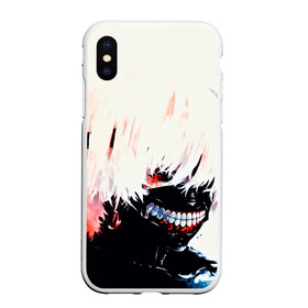 Чехол для iPhone XS Max матовый с принтом tokyo ghoul в городе Новоалтайск, Силикон | Область печати: задняя сторона чехла, без боковых панелей | Тематика изображения на принте: anime | ghoul | tokyo | tokyo ghoul | гуль