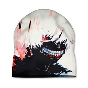 Шапка 3D с принтом tokyo ghoul в городе Новоалтайск, 100% полиэстер | универсальный размер, печать по всей поверхности изделия | Тематика изображения на принте: anime | ghoul | tokyo | tokyo ghoul | гуль