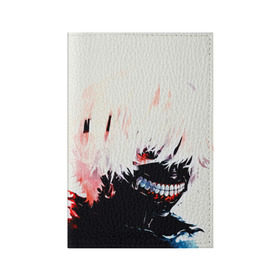 Обложка для паспорта матовая кожа с принтом tokyo ghoul в городе Новоалтайск, натуральная матовая кожа | размер 19,3 х 13,7 см; прозрачные пластиковые крепления | anime | ghoul | tokyo | tokyo ghoul | гуль