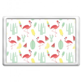 Магнит 45*70 с принтом Flamingo print в городе Новоалтайск, Пластик | Размер: 78*52 мм; Размер печати: 70*45 | animals | beautiful | blue | color | cute | nature | sea | water | wild | белое | вода | голубое | животные | красивое | красота | милое | море | морское | природа | птица | птицы | птичка | птички | синее | цвет | чёрное | яркое