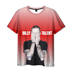 Мужская футболка 3D с принтом BILLY TALENT в городе Новоалтайск, 100% полиэфир | прямой крой, круглый вырез горловины, длина до линии бедер | aaron solowoniuk | afraid of heights | benjamin kowalewicz | billy talent | dead silence | ian michael d’sa | jonathan eric gallant | pezz | аарон соловонюк | альтернативный рок | бенджамин ковалевич | джонатан гэллант | иэн ди’сэй | канада | панк рок