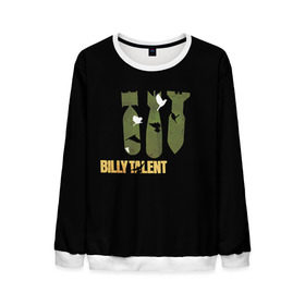 Мужской свитшот 3D с принтом BILLY TALENT 3 в городе Новоалтайск, 100% полиэстер с мягким внутренним слоем | круглый вырез горловины, мягкая резинка на манжетах и поясе, свободная посадка по фигуре | aaron solowoniuk | afraid of heights | benjamin kowalewicz | billy talent | dead silence | ian michael d’sa | jonathan eric gallant | pezz | аарон соловонюк | альтернативный | бенджамин ковалевич | джонатан гэллант | иэн ди’сэй | канада