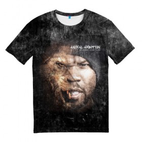 Мужская футболка 3D с принтом 50 cent в городе Новоалтайск, 100% полиэфир | прямой крой, круглый вырез горловины, длина до линии бедер | 50 cent | 50 центов | rap | гангста рэп. | кертис джексон | пятьдесят центов | рэп | фифти сент | хип хоп