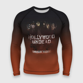 Мужской рашгард 3D с принтом Hollywood Undead 2 в городе Новоалтайск,  |  | hollywood undead | голливудская нежить