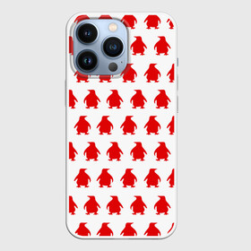 Чехол для iPhone 13 Pro с принтом Пингвинчики в городе Новоалтайск,  |  | Тематика изображения на принте: 3d | арт | животные | пингвины | птицы | текстуры