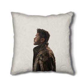 Подушка 3D с принтом The Weeknd в городе Новоалтайск, наволочка – 100% полиэстер, наполнитель – холлофайбер (легкий наполнитель, не вызывает аллергию). | состоит из подушки и наволочки. Наволочка на молнии, легко снимается для стирки | Тематика изображения на принте: the weeknd | викенд | тесфайе | уикенд